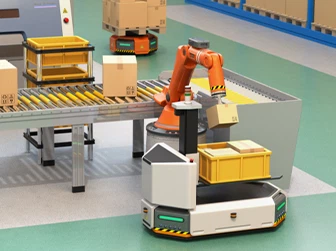 Как AGV навигации по QR-коду определяет свое положение